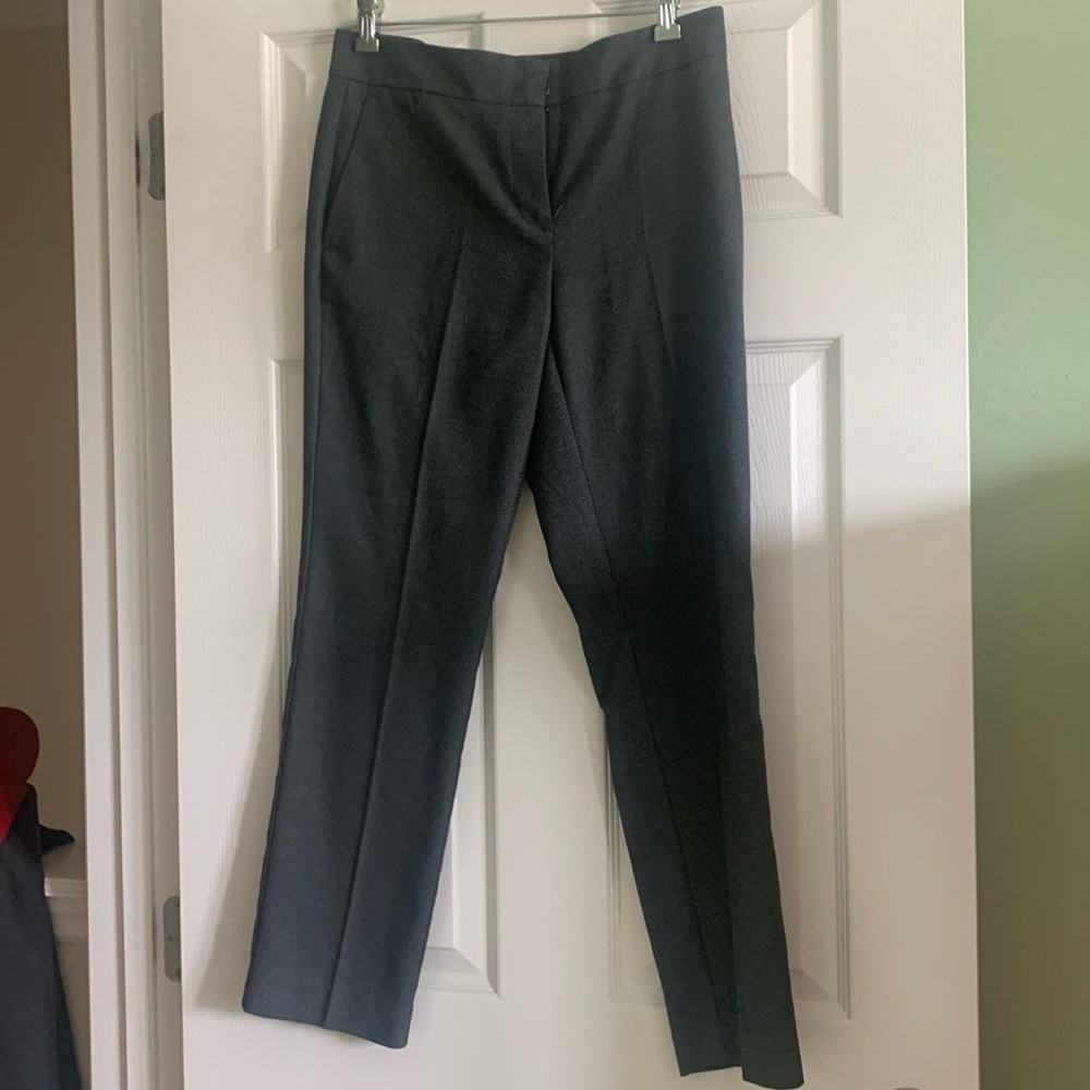Ann Taylor dress pants black white